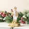 Glitzhome® Christmas Resin Nutcracker Stocking Holder Set